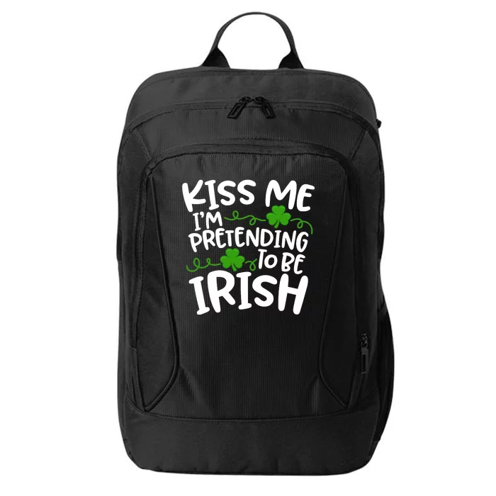 Kiss Me I'm Pretending To Be Irish City Backpack