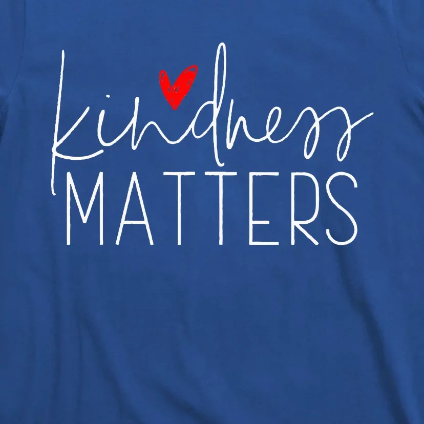 Kindness Matters Inclusion Parenting Education Gift T-Shirt