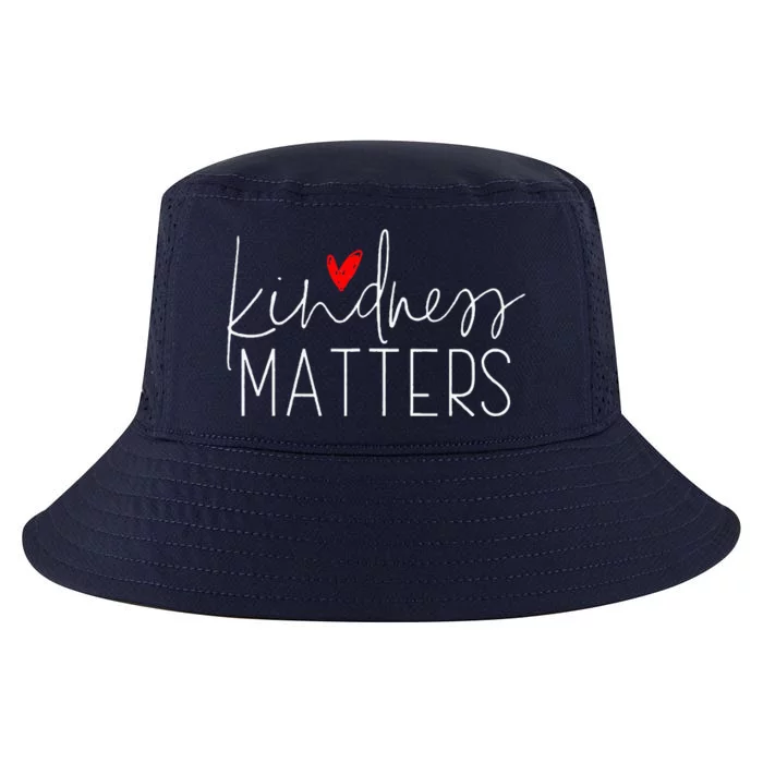 Kindness Matters Inclusion Parenting Education Gift Cool Comfort Performance Bucket Hat