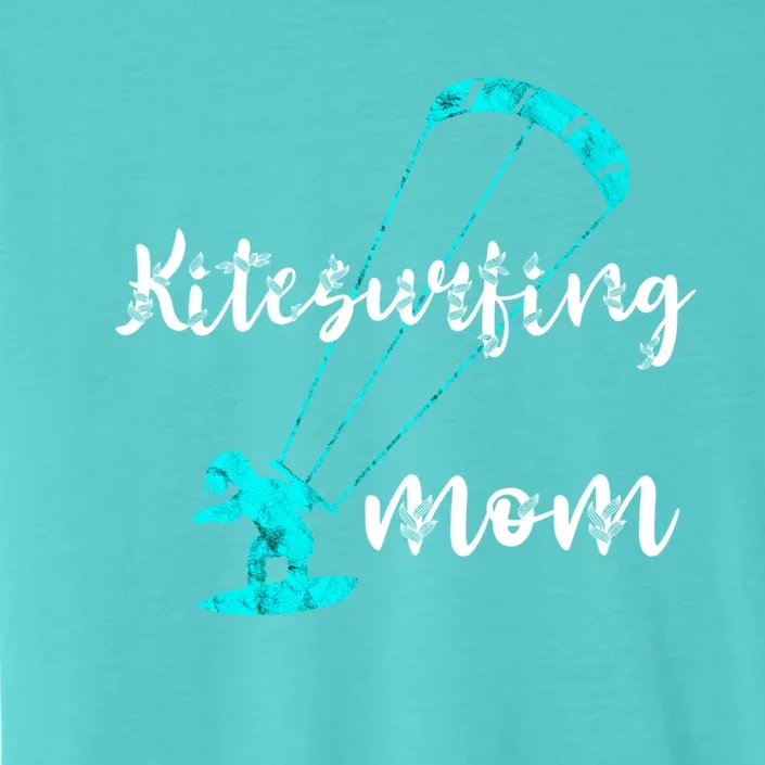 Kitesurfing Mom Kite Surfing Mother Wind Kitesurfer Mother Gift ChromaSoft Performance T-Shirt