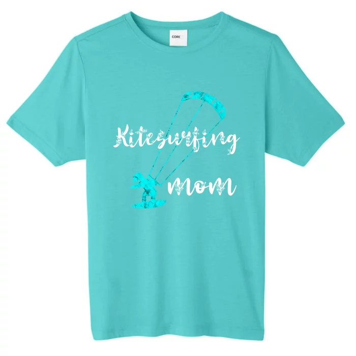 Kitesurfing Mom Kite Surfing Mother Wind Kitesurfer Mother Gift ChromaSoft Performance T-Shirt