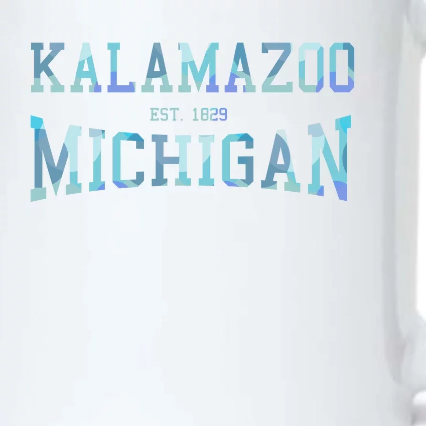 Kalamazoo Michigan Black Color Changing Mug