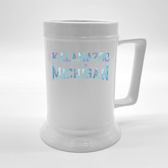 Kalamazoo Michigan Front & Back Beer Stein