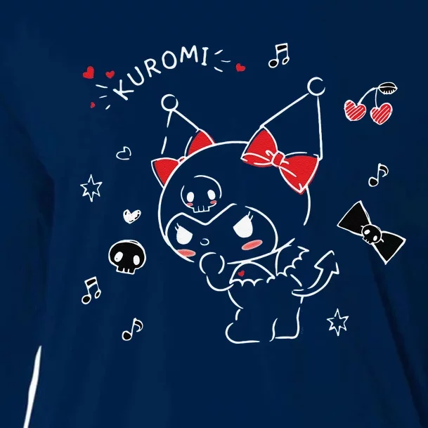 Kuromi Mischievous Cooling Performance Long Sleeve Crew