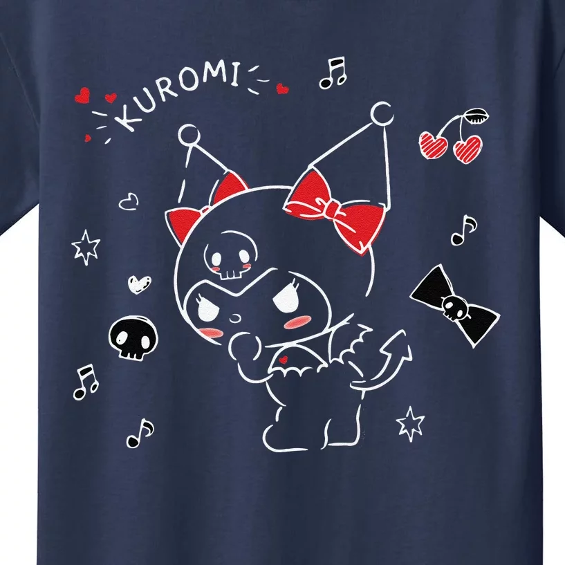 Kuromi Mischievous Kids T-Shirt