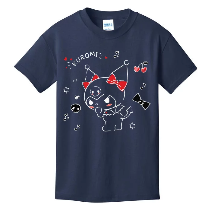 Kuromi Mischievous Kids T-Shirt