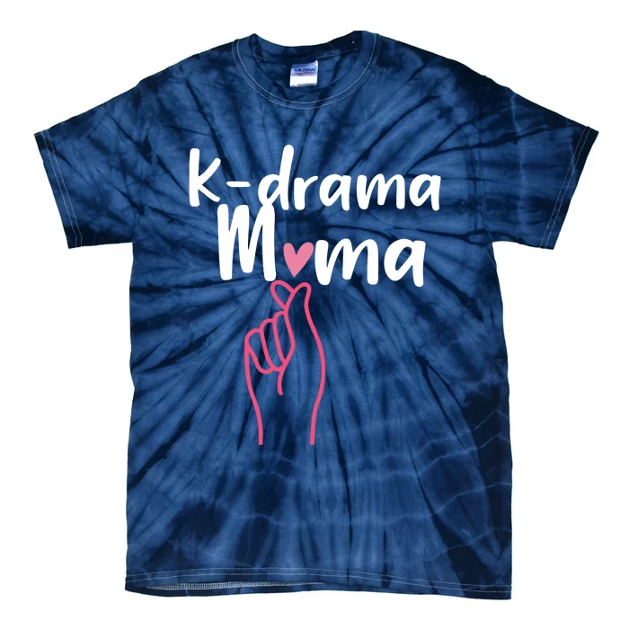 Kdrama Mama Korean Drama Fan Gift Kdrama Lovers White Tie-Dye T-Shirt