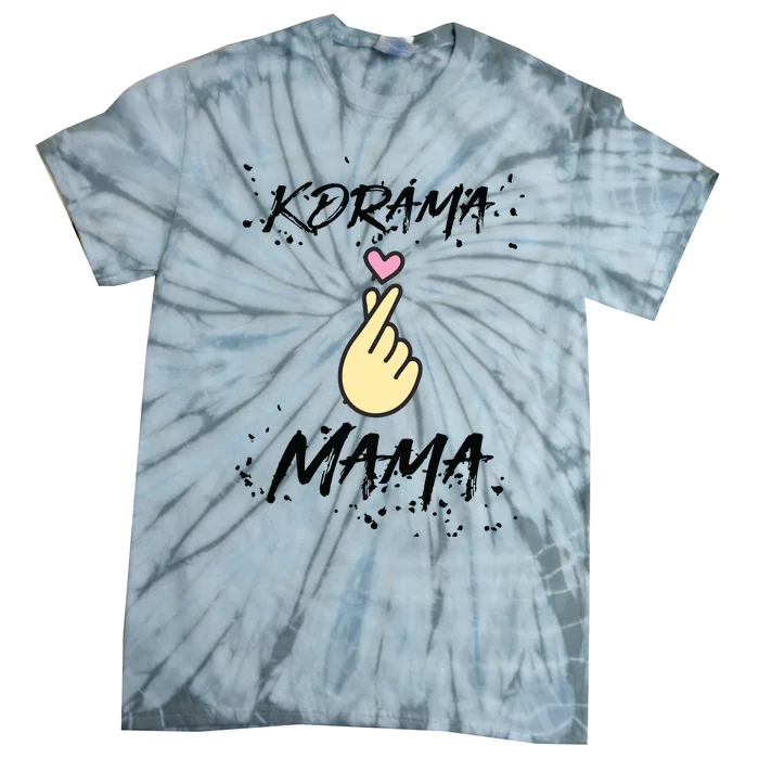 Kdrama Mama Korean Drama Fan Gift Kdrama Lovers Tie-Dye T-Shirt