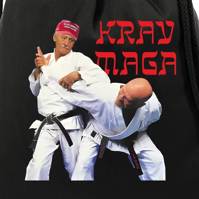 Krav Maga Drawstring Bag