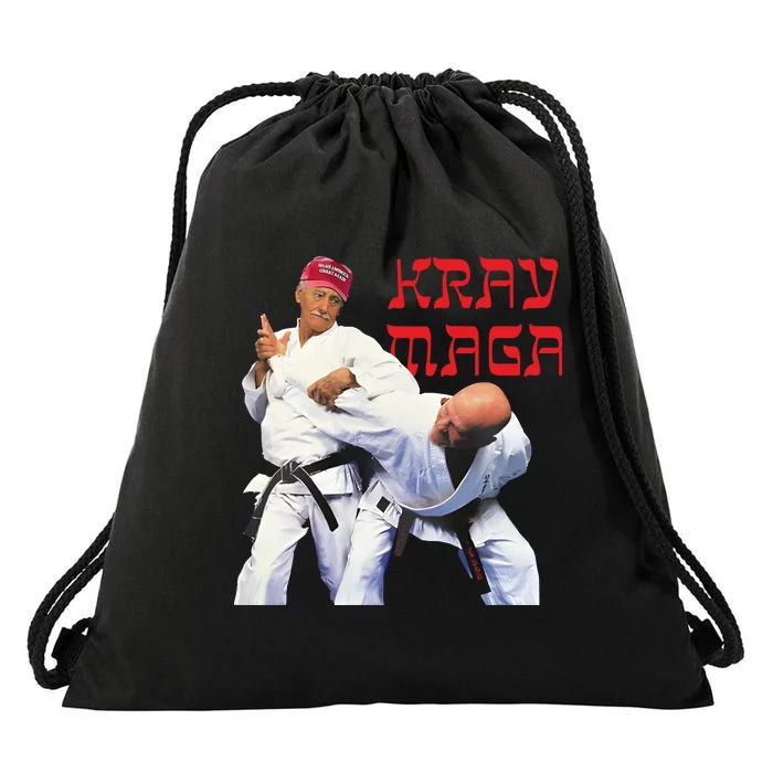 Krav Maga Drawstring Bag