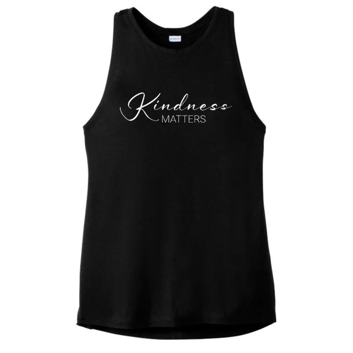 Kindness Matters Ladies Tri-Blend Wicking Tank