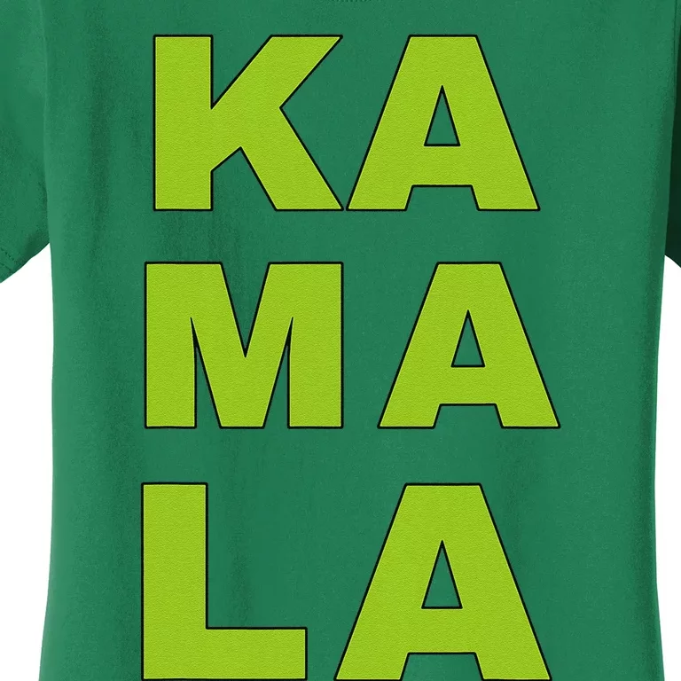 Ka Ma La Vote 2024 La Aka Kamala Harris For President Women's T-Shirt