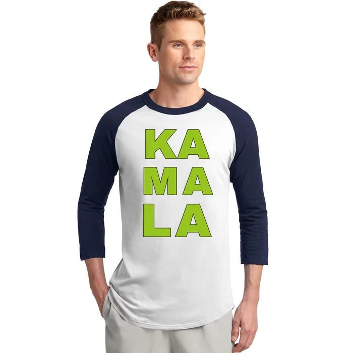 Ka Ma La Vote 2024 La Aka Kamala Harris For President Baseball Sleeve Shirt