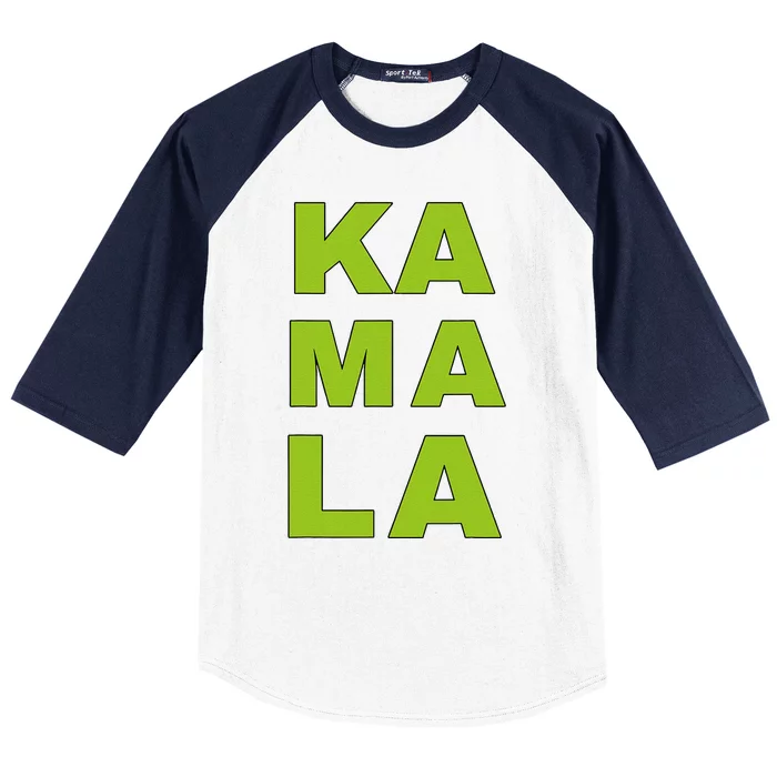 Ka Ma La Vote 2024 La Aka Kamala Harris For President Baseball Sleeve Shirt