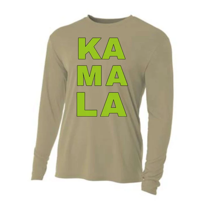 Ka Ma La Vote 2024 La Aka Kamala Harris For President Cooling Performance Long Sleeve Crew