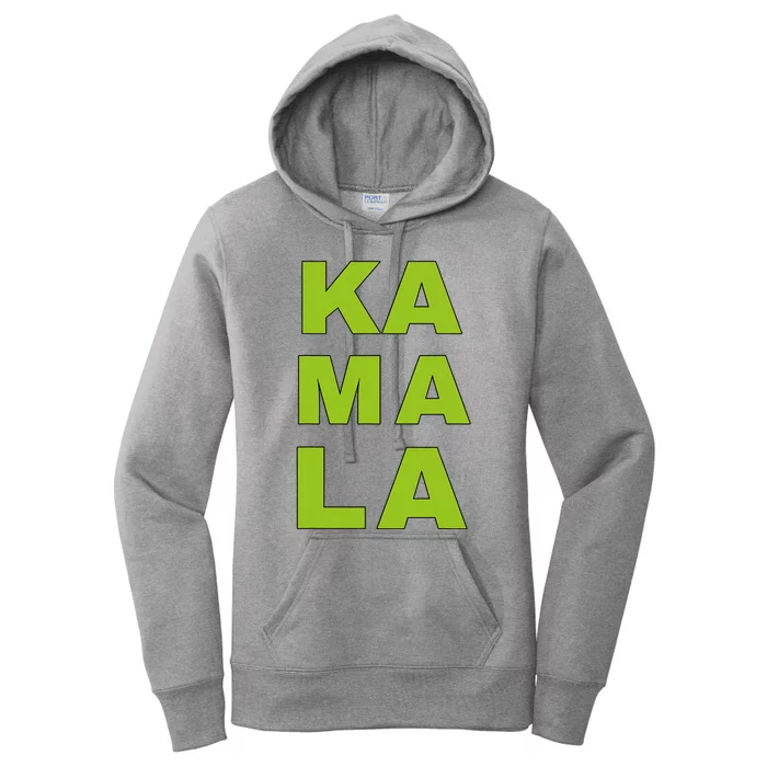 Ka Ma La Vote 2024 La Aka Kamala Harris For President Women's Pullover Hoodie