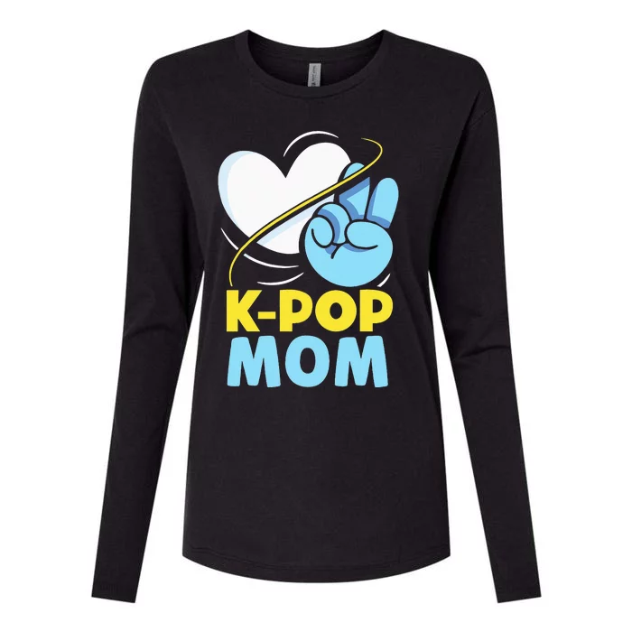 K-POP Mom Lover K-Pop Korean Music Cute Mother Mama Womens Cotton Relaxed Long Sleeve T-Shirt