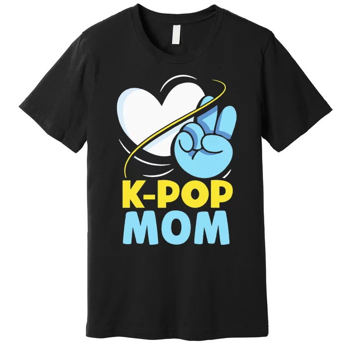 K-POP Mom Lover K-Pop Korean Music Cute Mother Mama Premium T-Shirt