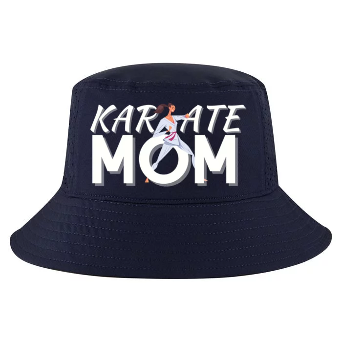 Karate Mom Martial Arts Cool Strong Mom Funny Gift Cool Comfort Performance Bucket Hat