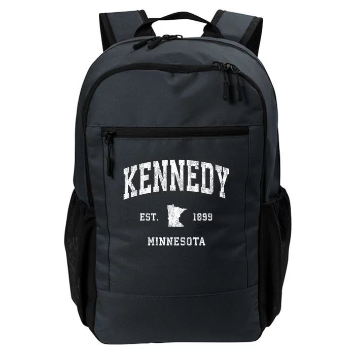 Kennedy Minnesota Mn Vintage Athletic Sports Daily Commute Backpack