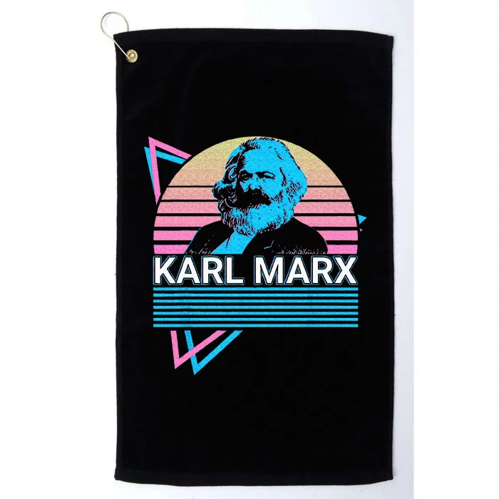 Karl Marx Marxism Communism Communist Socialism Socialist Platinum Collection Golf Towel