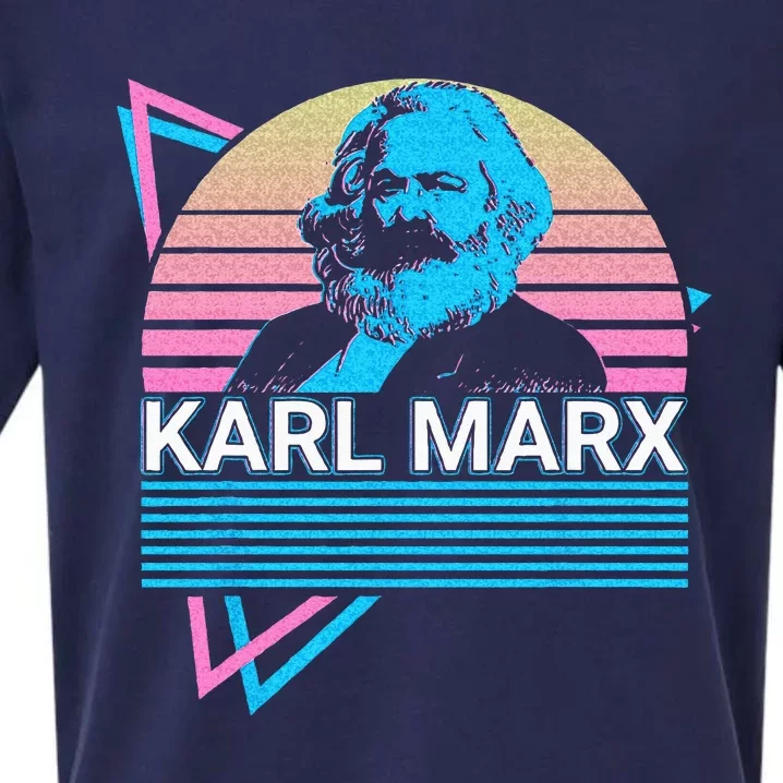 Karl Marx Marxism Communism Communist Socialism Socialist Sueded Cloud Jersey T-Shirt