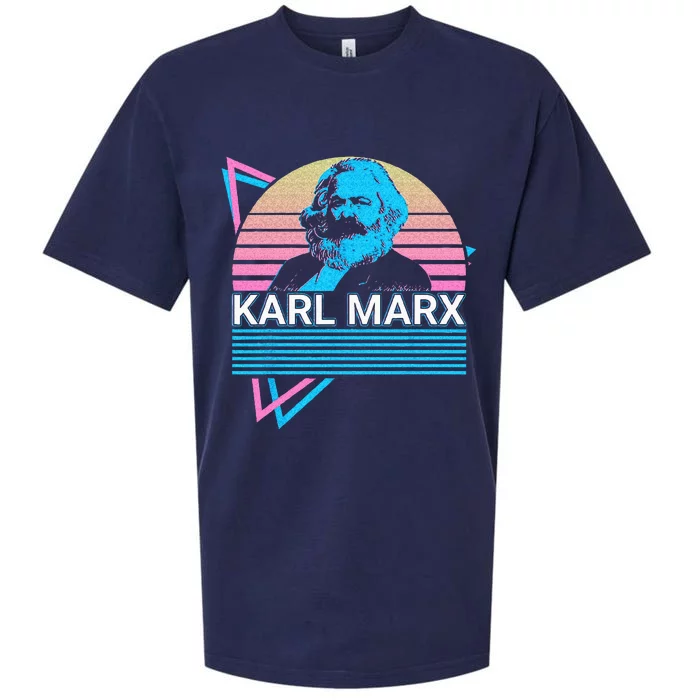 Karl Marx Marxism Communism Communist Socialism Socialist Sueded Cloud Jersey T-Shirt