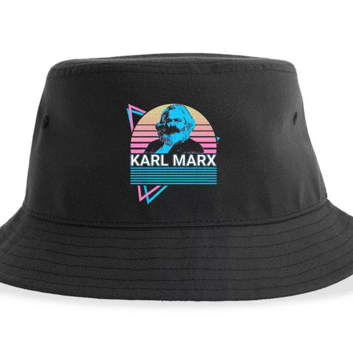 Karl Marx Marxism Communism Communist Socialism Socialist Sustainable Bucket Hat