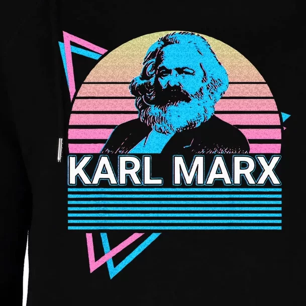 Karl Marx Marxism Communism Communist Socialism Socialist Womens Funnel Neck Pullover Hood