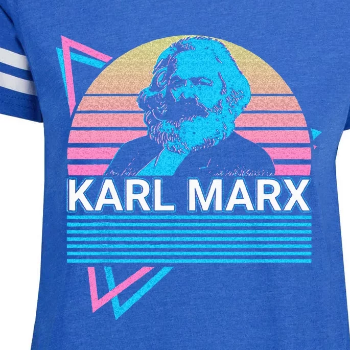 Karl Marx Marxism Communism Communist Socialism Socialist Enza Ladies Jersey Football T-Shirt