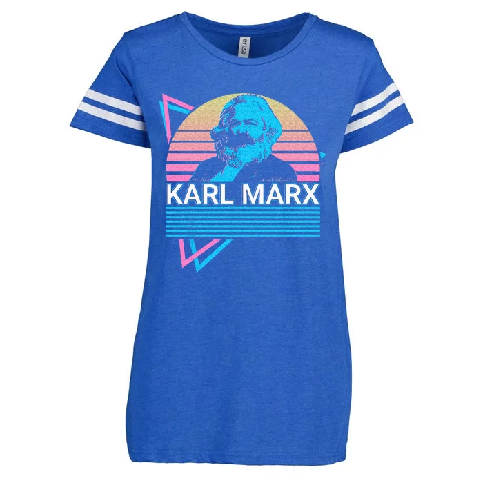 Karl Marx Marxism Communism Communist Socialism Socialist Enza Ladies Jersey Football T-Shirt