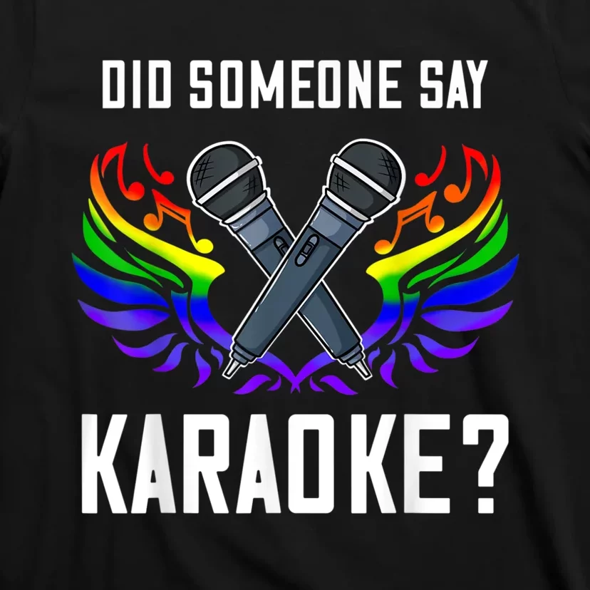 Karaoke Microphone Machine Music Singer T-Shirt