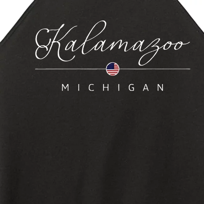 Kalamazoo Michigan Mi On Kalamazoo Women’s Perfect Tri Rocker Tank