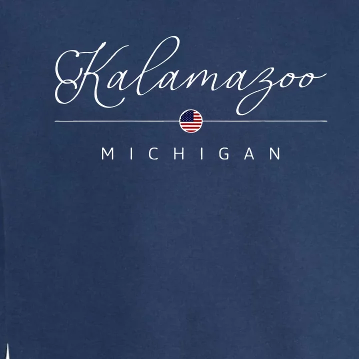 Kalamazoo Michigan Mi On Kalamazoo Garment-Dyed Sweatshirt