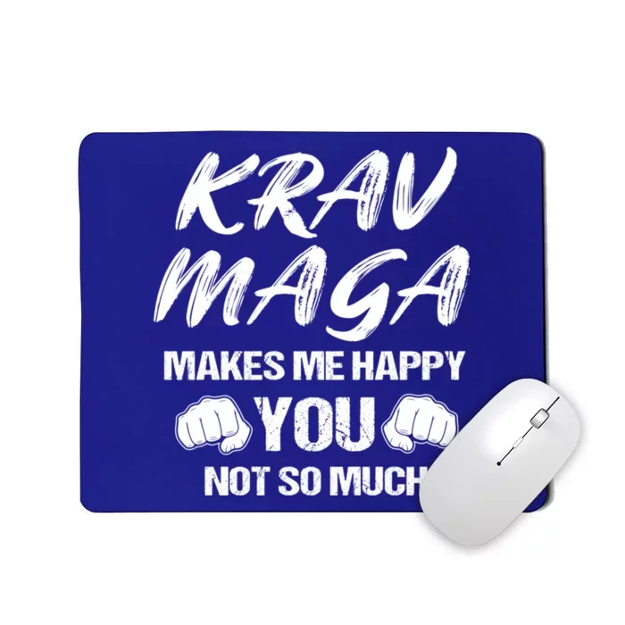 Krav Maga Mixed Martial Arts Mma Self Defense Contact Combat Gift Mousepad