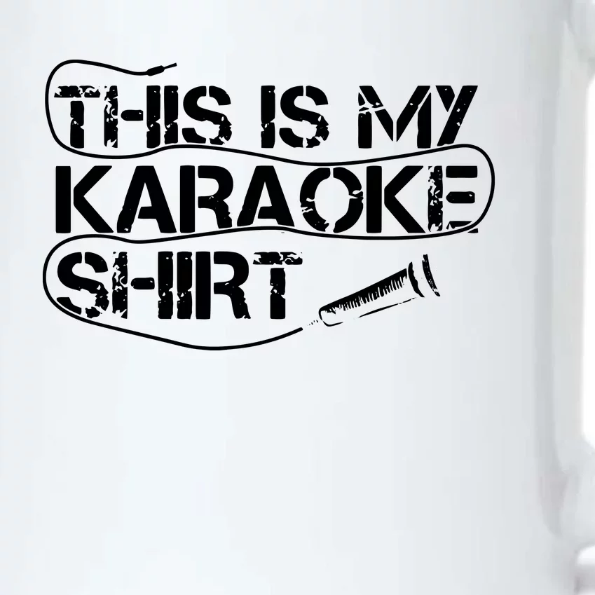 Karaoke Men Music Song Singer Women Singing Black Color Changing Mug