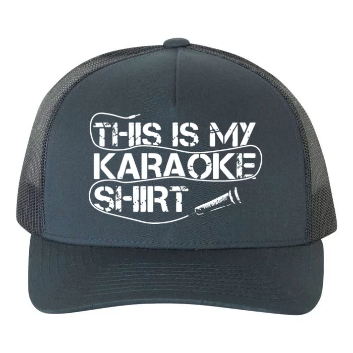 Karaoke Men Music Song Singer Women Singing Yupoong Adult 5-Panel Trucker Hat