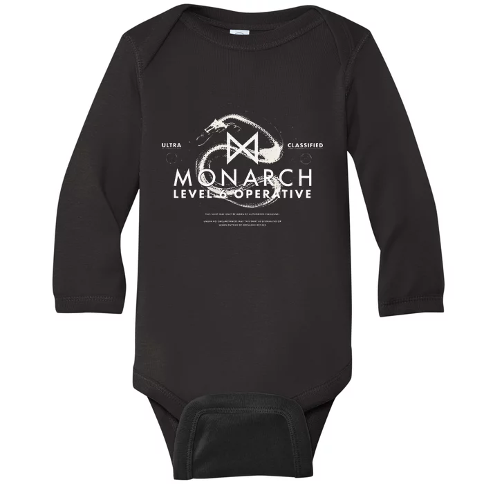 Kong Monarch Operative Baby Long Sleeve Bodysuit