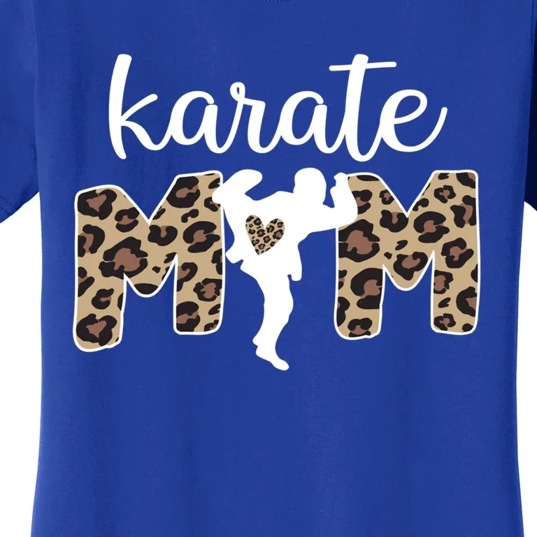 Karate Mama Proud Karate Mom Karate Mother Funny Gift Women's T-Shirt