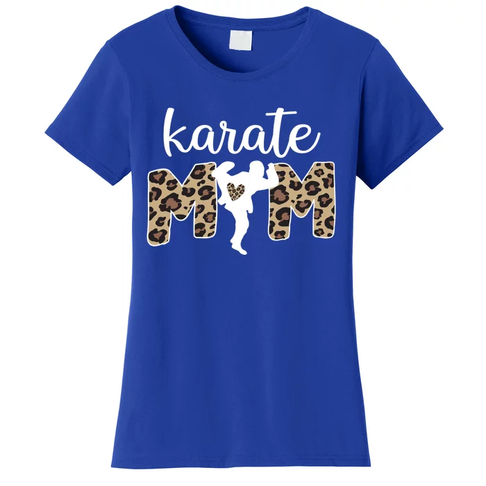 Karate Mama Proud Karate Mom Karate Mother Funny Gift Women's T-Shirt