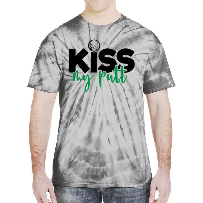 Kiss My Putt Golf Tie-Dye T-Shirt