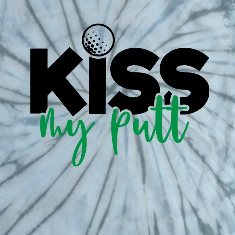 Kiss My Putt Golf Tie-Dye T-Shirt