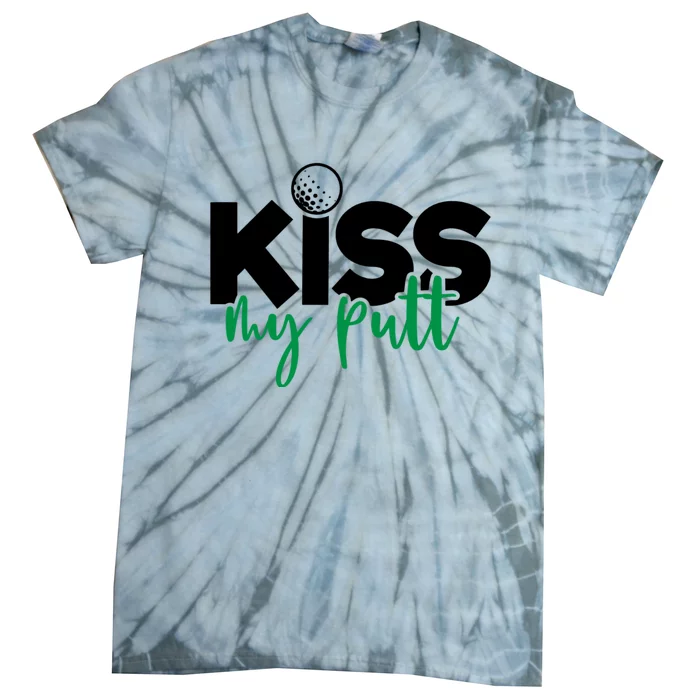 Kiss My Putt Golf Tie-Dye T-Shirt