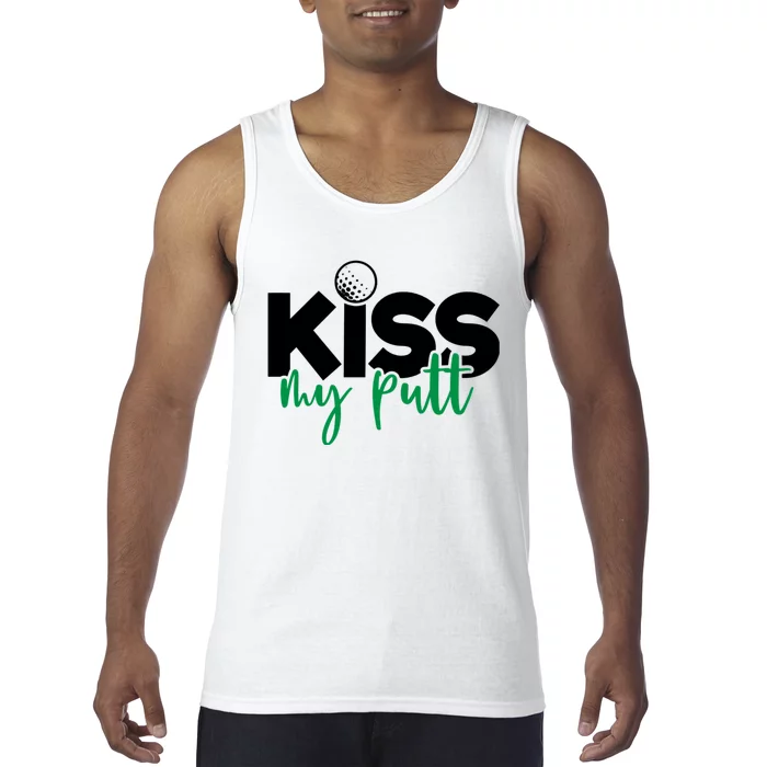 Kiss My Putt Golf Tank Top