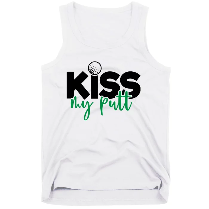 Kiss My Putt Golf Tank Top