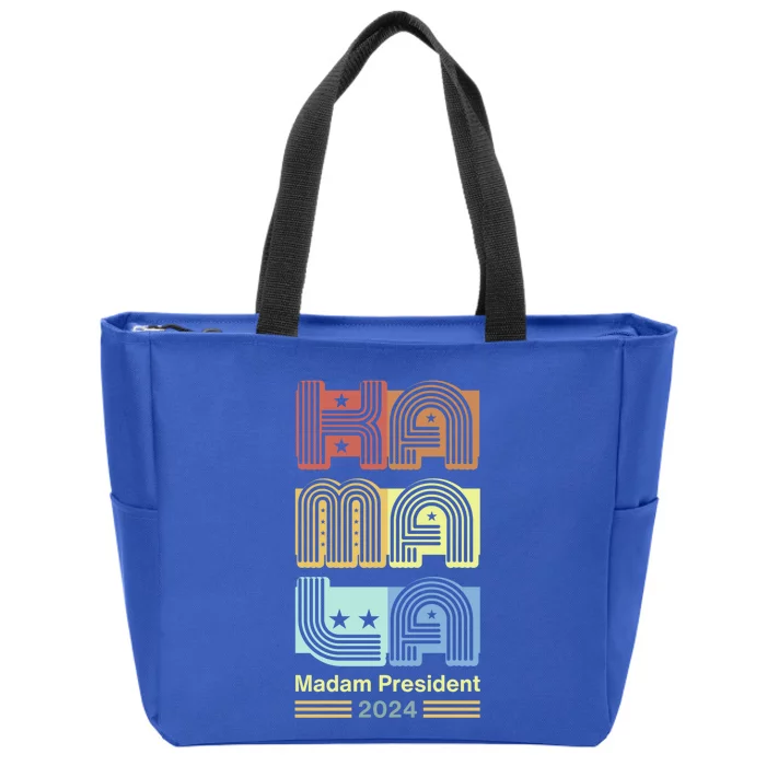 Kamala Madam President 2024 Gift Zip Tote Bag