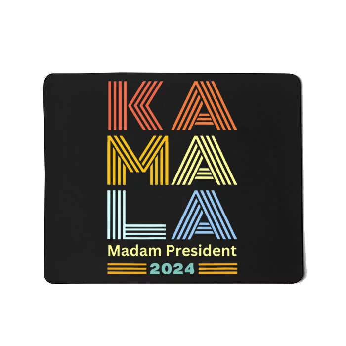 Kamala Madam President 2024 Mousepad