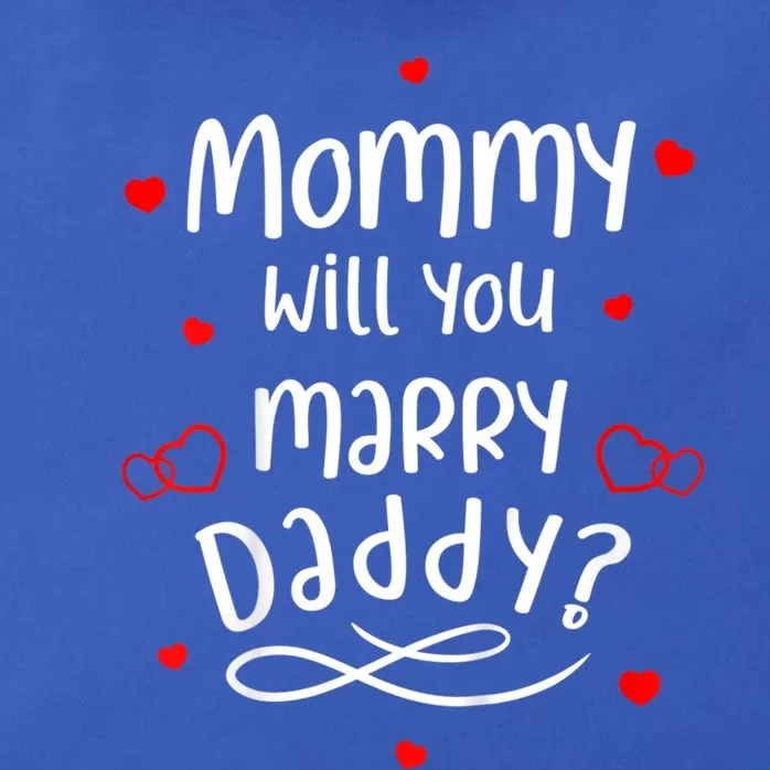 Kids Marriage Proposal Meaningful Gift Mommy Will You Marry Daddy Great Gift Zip Tote Bag