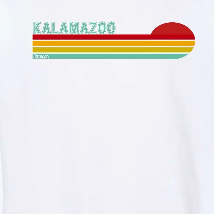 Kalamazoo Michigan Retro Garment-Dyed Sweatshirt