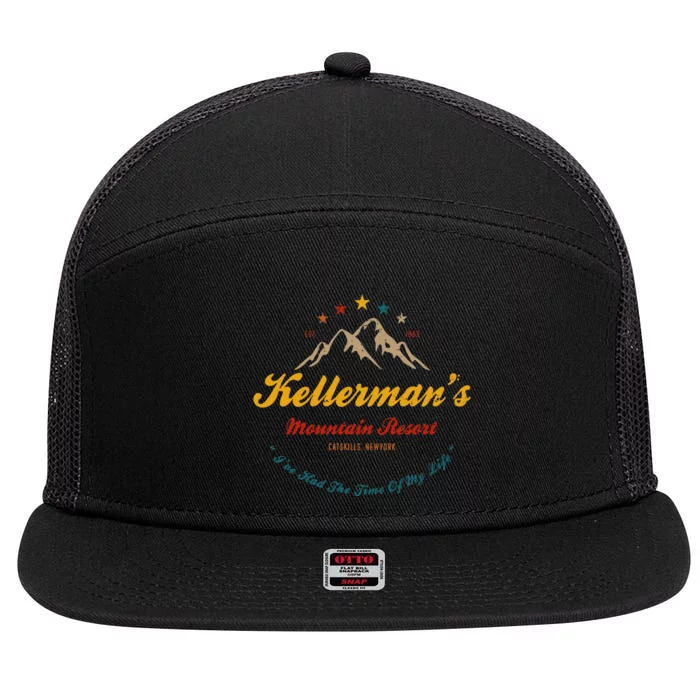 Kellerman's Mountain Resort I've Had The Time Of My Life 7 Panel Mesh Trucker Snapback Hat